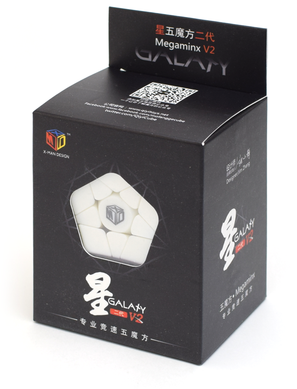 X-Man Design Megaminx Galaxy V2 Stickerless (Concave)
