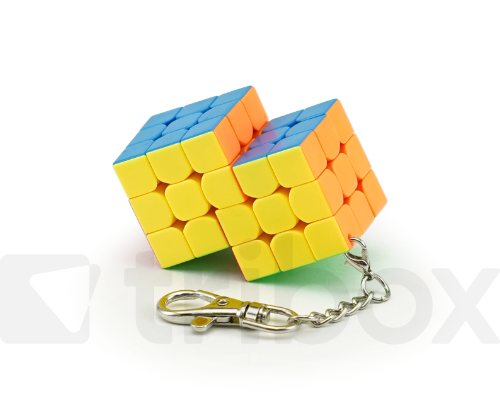 Calvin's 3x3x3 Double Cube II Keychain Stickerless