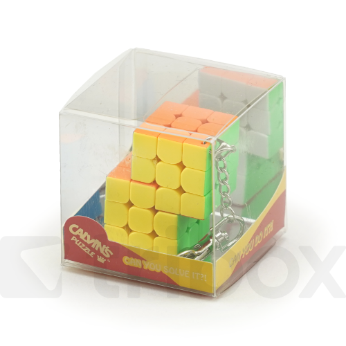 Calvin's 3x3x3 Double Cube II Keychain Stickerless
