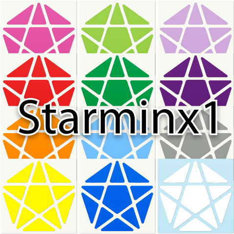 Starminx 1 TORIBOステッカーセット