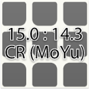 3x3 TORIBOステッカー 15.0:14.3mm CR (MoYu)