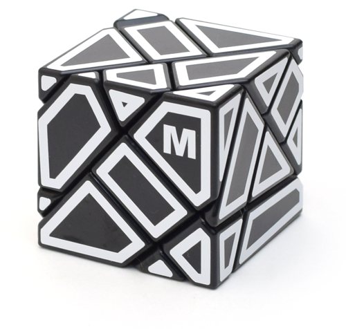 Ninja Ghost Cube with Hollow Stickers