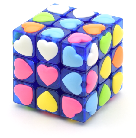 YJ Heart 3x3x3 Tiled