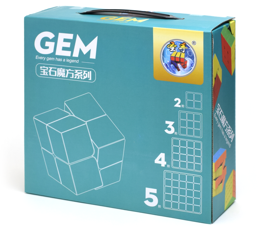ShengShou Gem Set 2-3-4-5 Stickerless