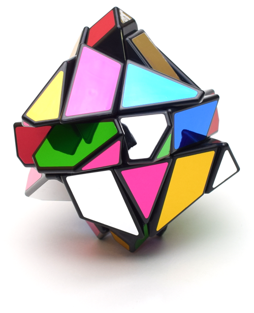 6 Colored Ghost Cube TORIBOステッカーセット
