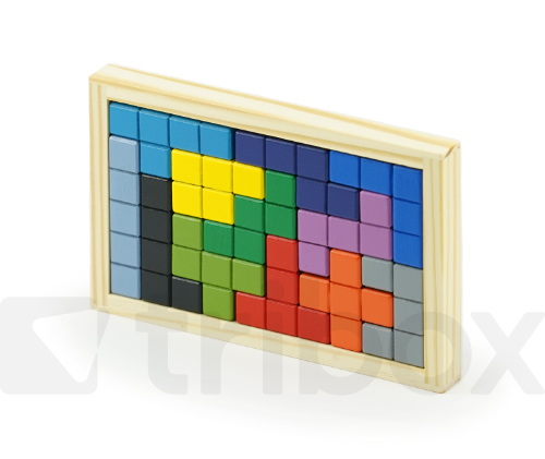 Wooden Solid Blocks Puzzle