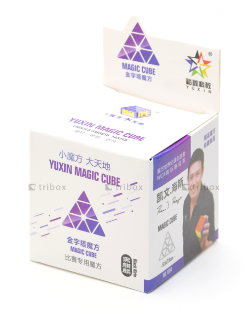 YuXin Black Kirin Pyraminx Stickerless