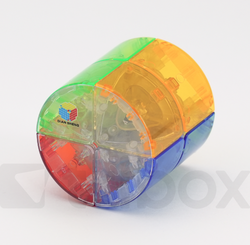 DianSheng Galaxy Barrel 2x2x2 Transparent