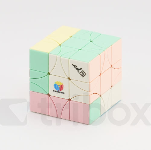 DianSheng Galaxy Corner Turning 3x3x3 MC Macaron