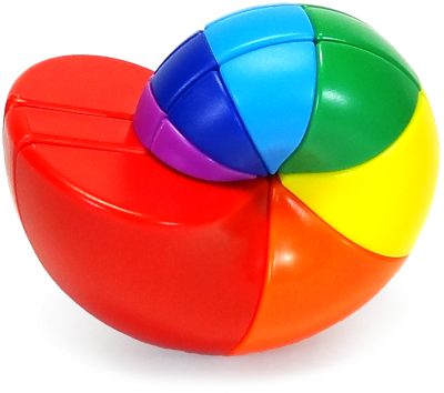 Meffert's  7 Color Rainbow Nautilus