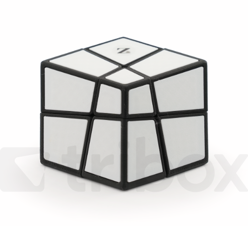 ZEPUZZLES Squished 2x2x2 White