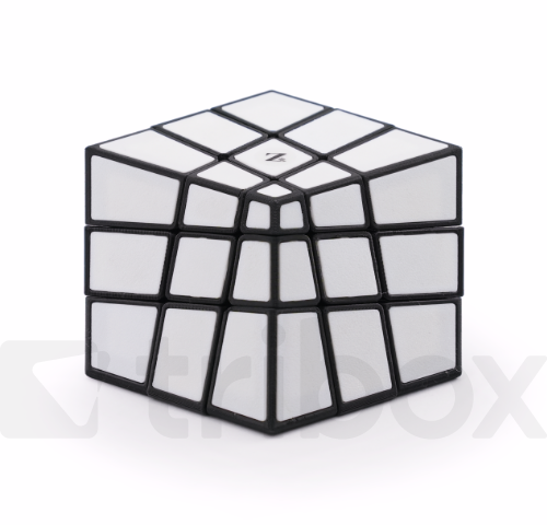 ZEPUZZLES Squished 3x3x3 White