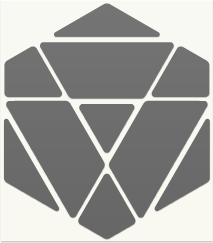 Hexagonal Prism TORIBOステッカー (上下面)