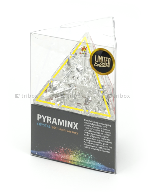 Meffert's Pyraminx 50th Anniversary Crystal Edition