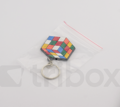 ソフトキーホルダー Scrambled 3x3x3