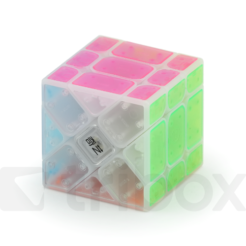 QiYi Fisher Cube S Tiled (Icy Amber)