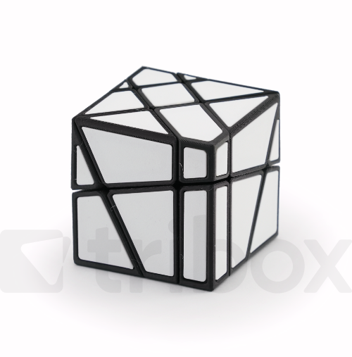 ZEPUZZLES Crazy Fisher 3x3x2 White Tiled