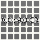 6x6 TORIBOステッカー 8.0:9.0mm CR