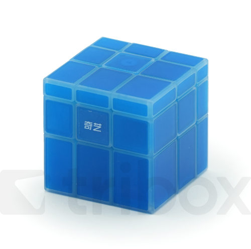 QiYi 3x3x3 Mirror Cube (Luminous Blue)