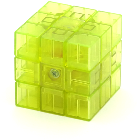 Cube4You 3x3x3 透明イエロー素体
