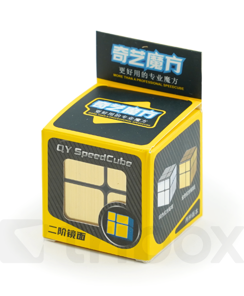 QiYi 2x2x2 Mirror Cube Gold