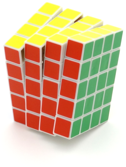 Ayi's 4x4x5 Cube 白素体