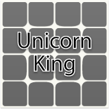 4x4 TORIBOステッカー Unicorn King