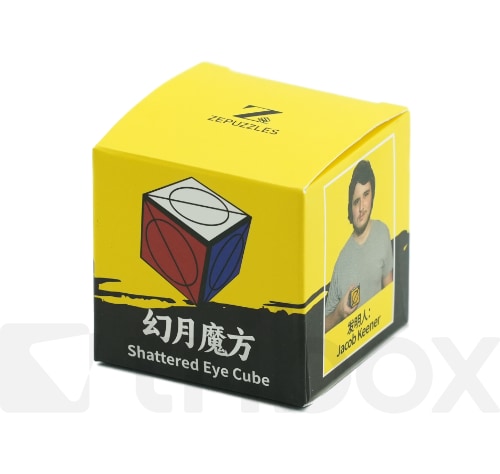 ZEPUZZLES Shattered Eye Cube Stickerless