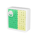 GAN MONSTER GO Spelling Cube 9 (Green & Yellow)