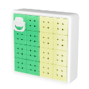 GAN MONSTER GO Spelling Cube 16 (Green & Yellow)