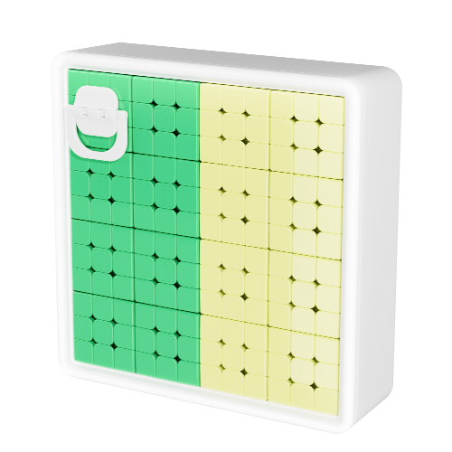 GAN MONSTER GO Spelling Cube 16 (Green & Yellow)