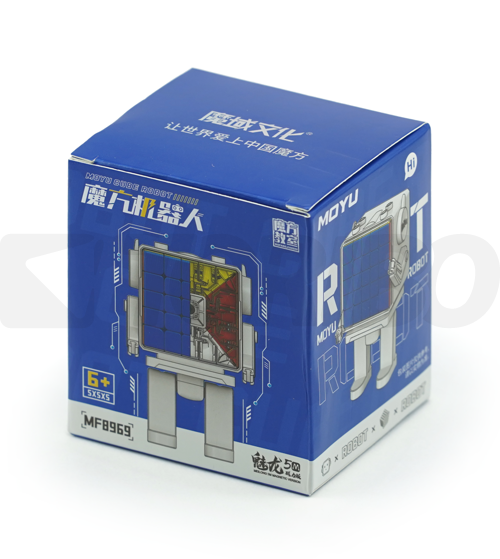 Cubing Classroom MeiLong 5x5x5 M 2023 Stickerless + MoYu Cube Robot Case 60.5mm