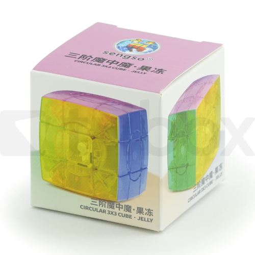 ShengShou Pillowed Crazy 3x3x3 Transparent