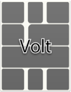Square-1 TORIBOステッカー Volt (側面)