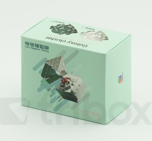 DianSheng 4x4x4 Mirror Cube MC Metallic Silver