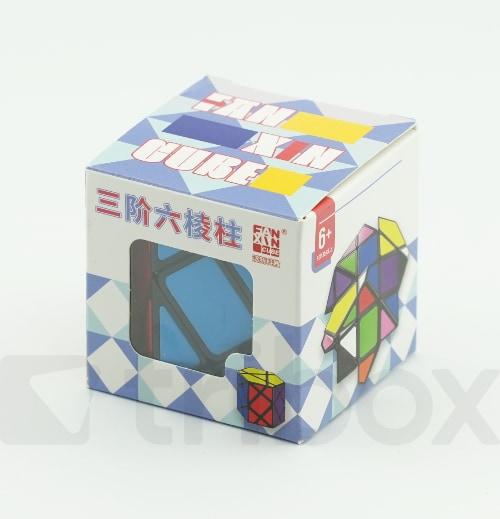 FANXIN 3x3x3 Hexagonal Prism Slim Tiled