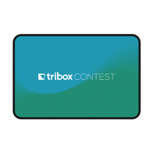 tribox Mat mini (tribox CONTEST 10th Anniversary Edition Turquoise)