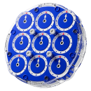MoYu WeiLong Clock M Blue
