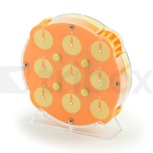 QiYi Magnetic Clock 2024 LE Orange