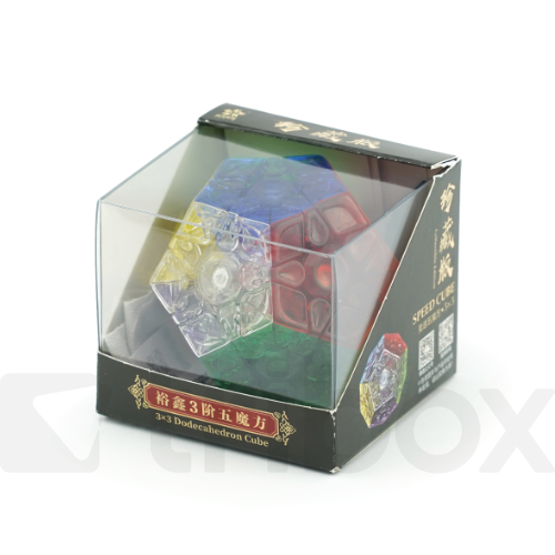 YuXin Little Magic Megaminx V3 Stickerless Clear