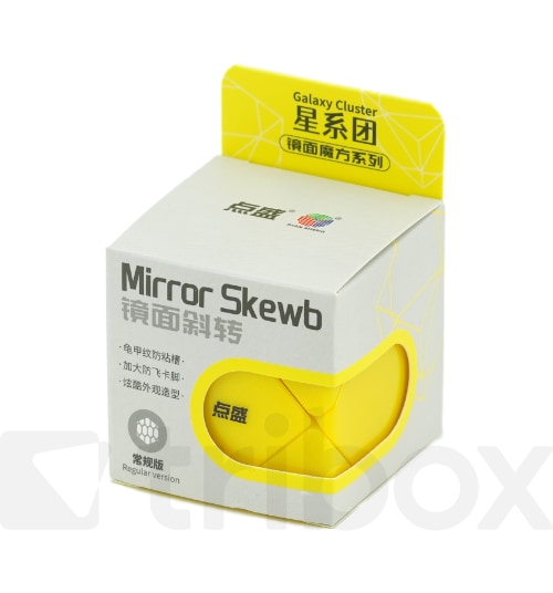 DianSheng Galaxy Mirror Skewb Yellow