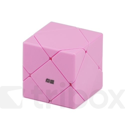 DianSheng Galaxy Mirror Skewb Pink