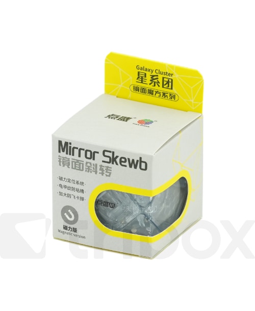 DianSheng Galaxy Mirror Skewb M Clear