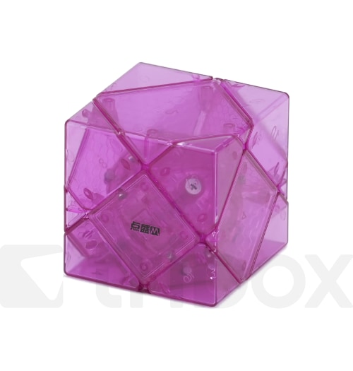 DianSheng Galaxy Mirror Skewb M Clear Purple