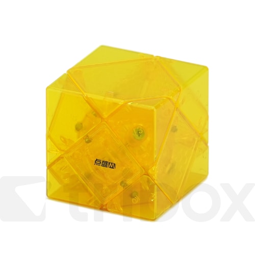 DianSheng Galaxy Mirror Skewb M Clear Yellow
