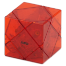 DianSheng Galaxy Mirror Skewb M Clear Red