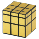 QiYi 3x3x3 Mirror Cube S Gold