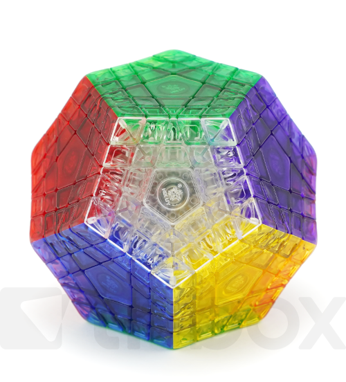 YuXin Little Magic Gigaminx Stickerless Clear