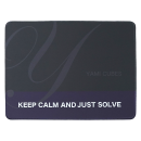 YAMI CUBES キューブマット 「y」 BLUE&SILVER