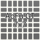 7x7 TORIBOステッカー AoFu GT